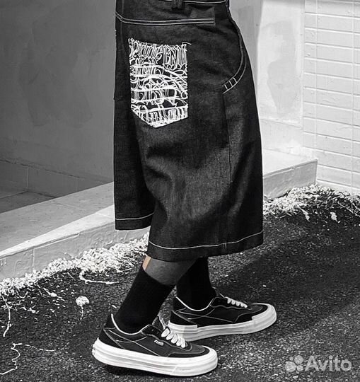 Джинсовые Шорты Длинные Jnco type