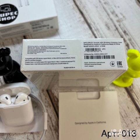 AirPods 2 Airoha 1562M (Только Авитодоставка)