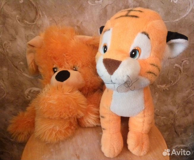 Эксклюзивные милые игрушки «Щенок» и «Тигренок»