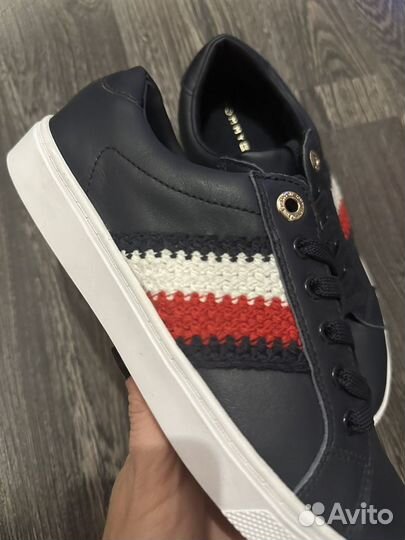 Кеды новые кожа Tommy Hilfiger