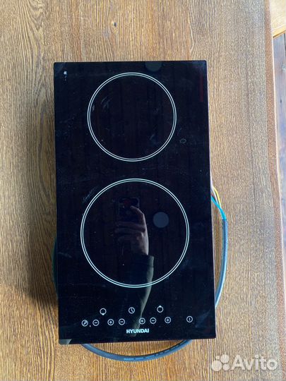 Встраиваемая варочная панель hyundai HHE 3250 BG