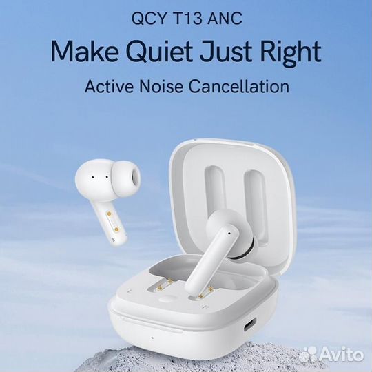Беспроводные наушники Xiaomi Qcy t13 anc