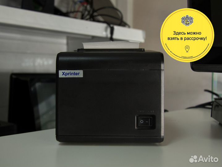 Принтер чеков Xprinter XP-Q804S (USB+LAN)