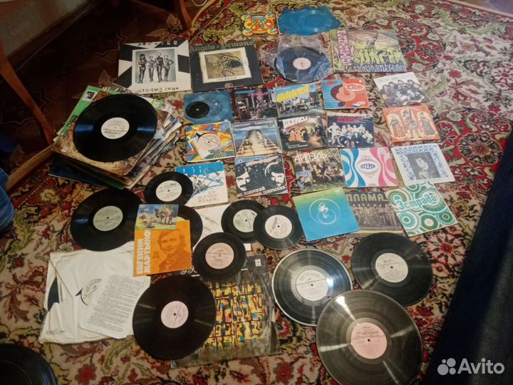 Виниловые пластинки СССР 60Х 70Х 80Х 90 Х годов