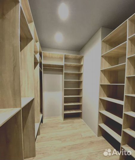 Гардеробная на заказ от производителя