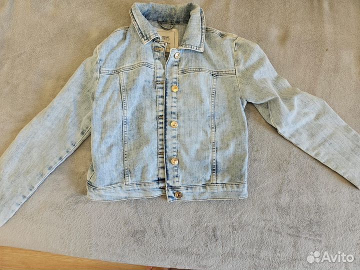 Джинсовая кофта для девочки