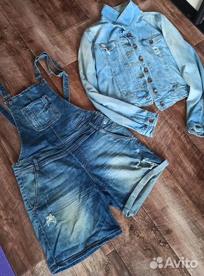 Джинсовка и комбинезон отдам