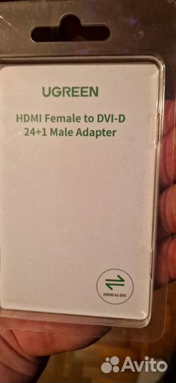 Hdmi Female to DVI-D 24 + 1 Male Adapter