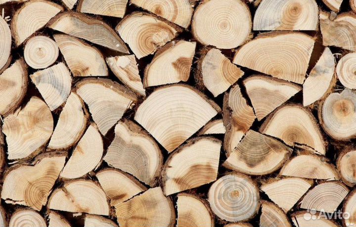Дрова колотые. Береза, ольха, осина
