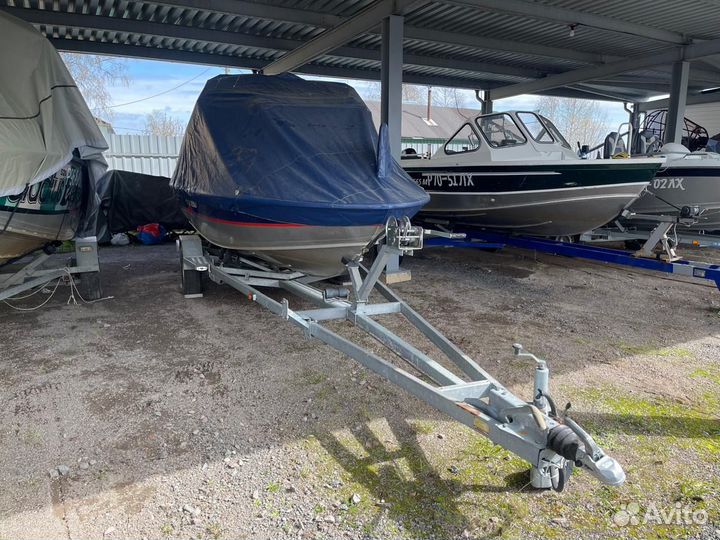 Катер с мотором Silver Hawk 540HT