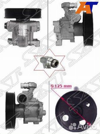 Насос гур mercedes-benz E-class