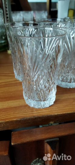 Хрустальная посуда рюмки СССР