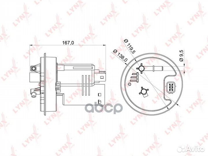 Фильтр топливный subaru legacy / legacy outback