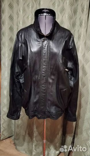 Кожаная куртка мужская