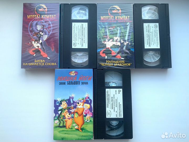 Видеокассеты мультсериалы еа-видео VHS