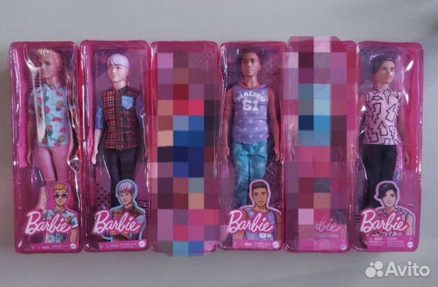 Кукла Barbie Кен Fashionistas 4 вида (цена от)