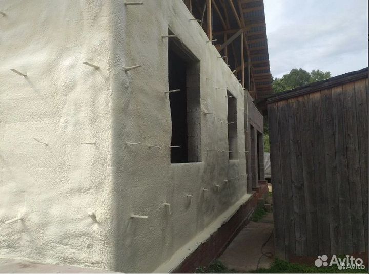 Утепление ППУ частных домов