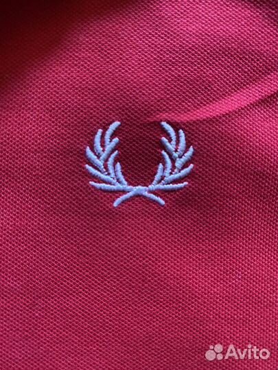 Футболка fred perry красная M