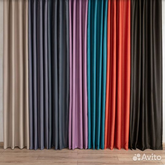 Комплект штор блэкаут Марсель готовые и на заказ