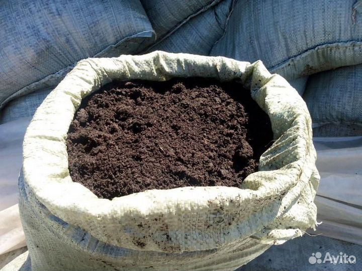 Компост в мешках