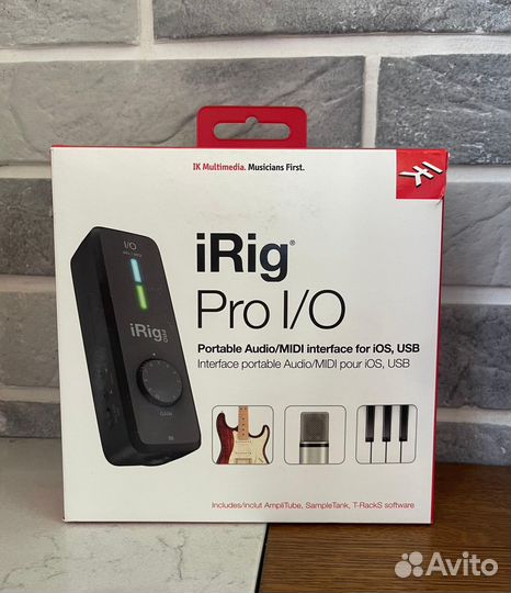 IK Multimedia iRig Pro I/O мобильный интерфейс