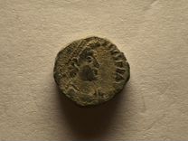 Римская Империя Феодосий I 379-395 гг оригинал VF+
