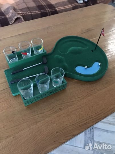 Рюмки. Игра в гольф