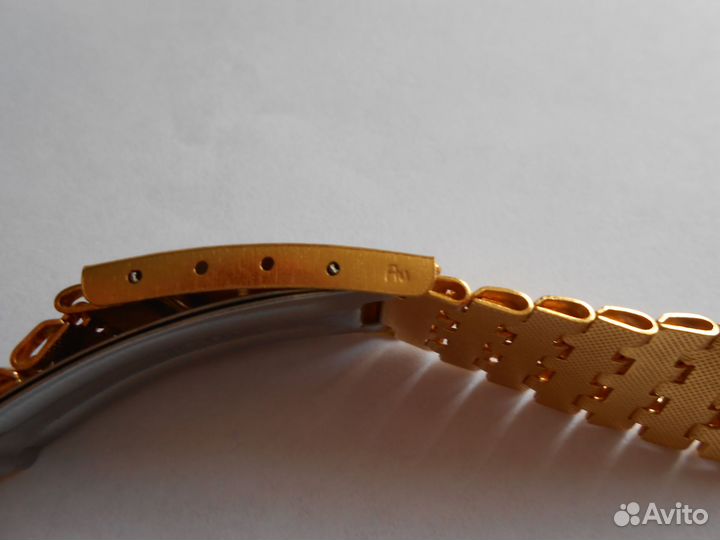 Браслет позолоченный Аu к часам совершенно новый 1
