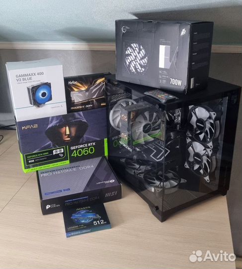 Игровой пк Intel i5 12400f/Rtx 4060/32gb/512gb