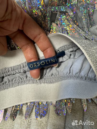 Креативная юбка на девочку 116 см