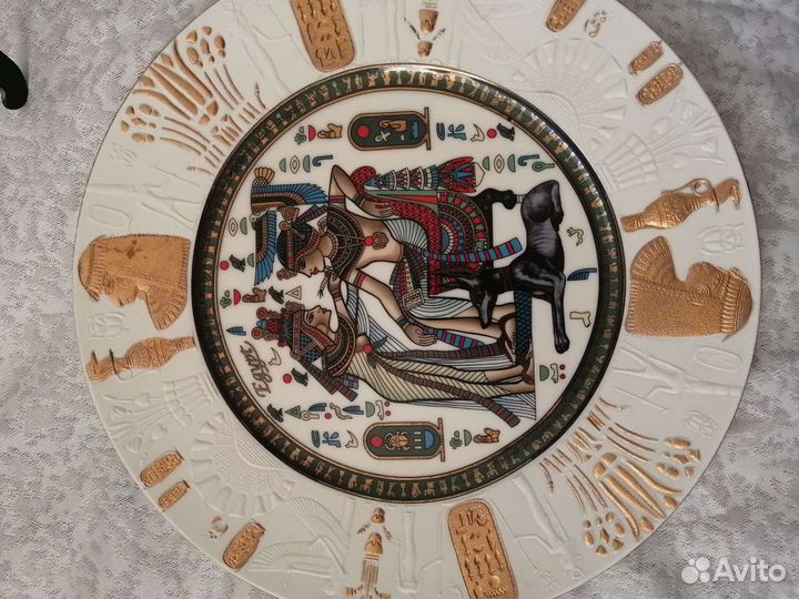 Тарелка декоративная большая