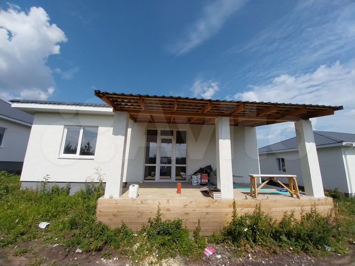 Коттедж 112 м² на участке 8 сот.