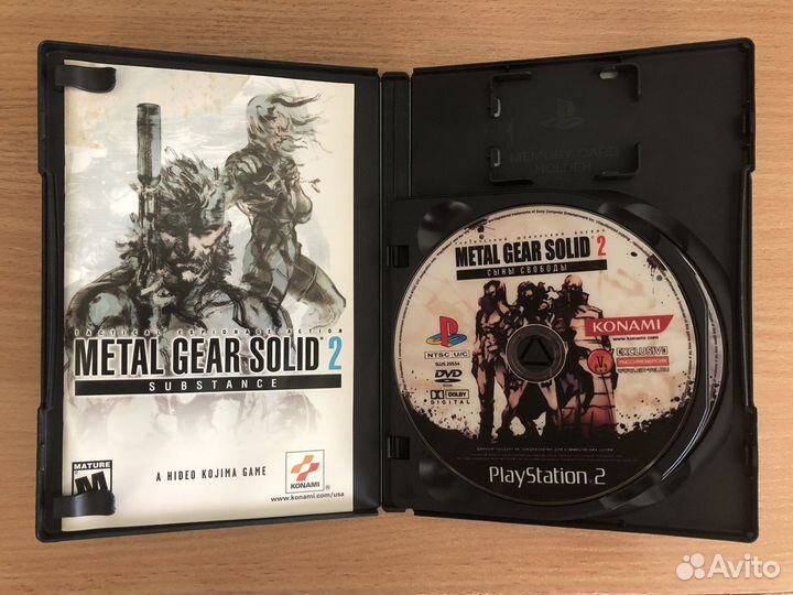 Metal Gear Solid 2 для PS2, FUN и USA версии