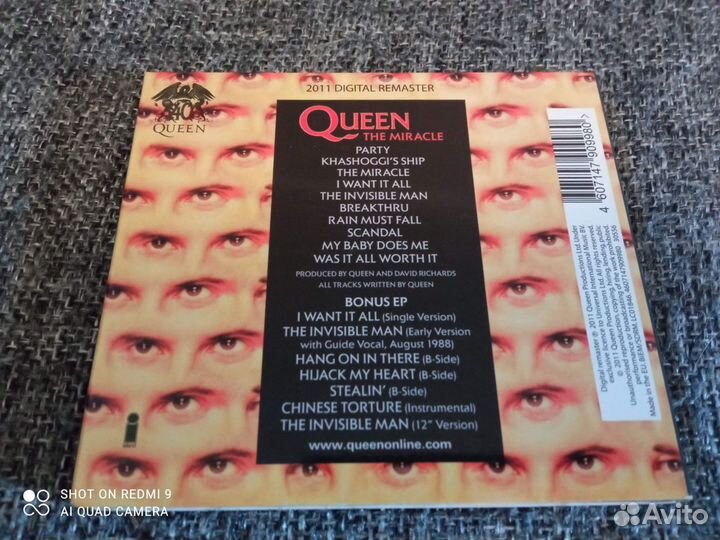 Queen. The Mirackle. Cd