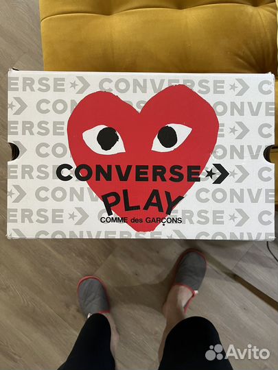 Кеды converse x comme des garcons