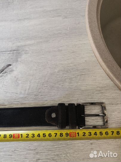 Замшевый ремень мужской