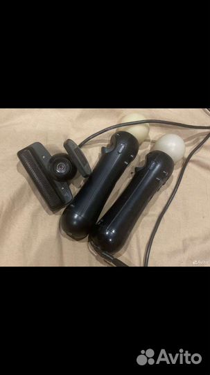 Sony PS3, PS4 Move, камера, пистолет