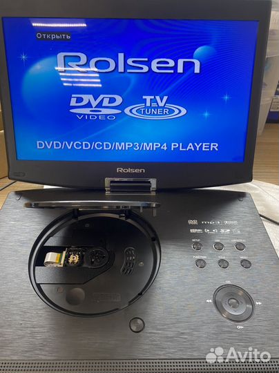 Портативный dvd-плеер с тв
