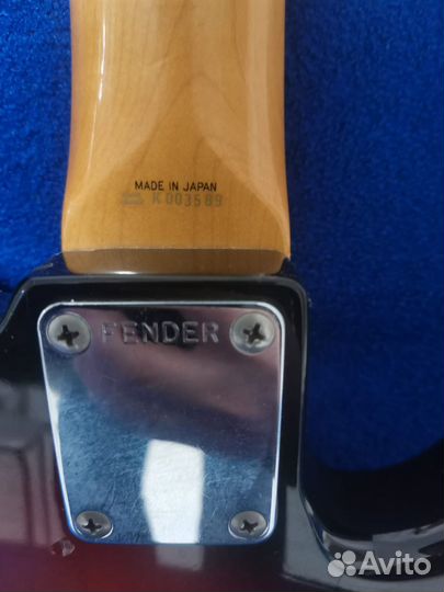 Бас гитара леворукая Fender jazz bass japan
