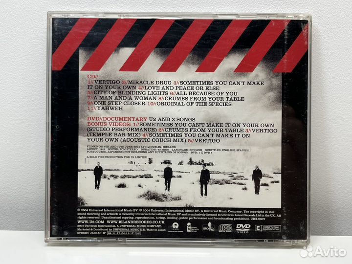 CD+DVD U2