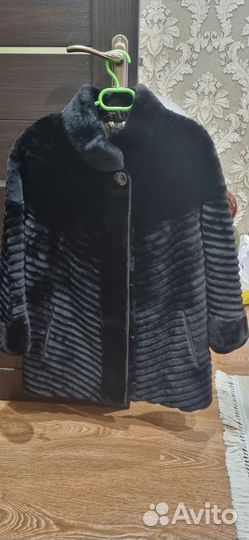 Шуба мутон новая 46 48