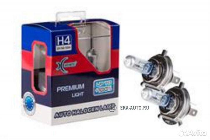 Xenite 1007119 Галогенные лампы (12V) H4 (Яркость