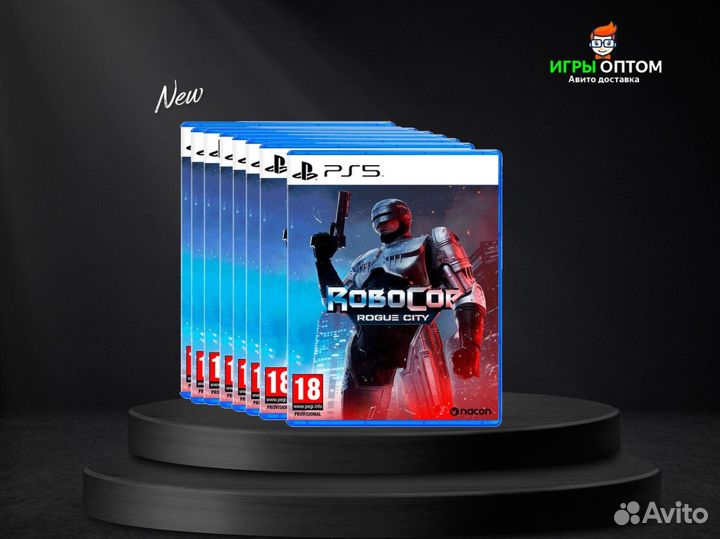 Robocop Rogue City PS5 - Диск - Оптом и Розницу