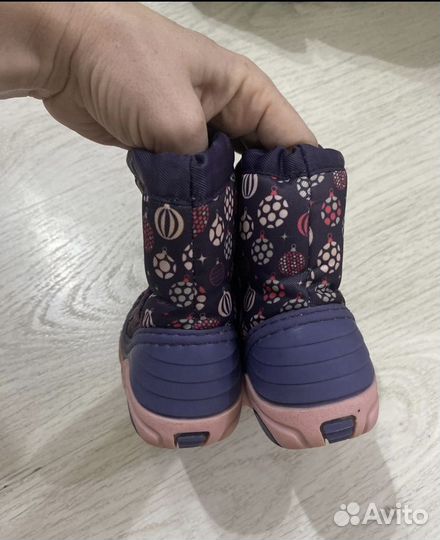 Сапоги зимние для девочки kapika 19
