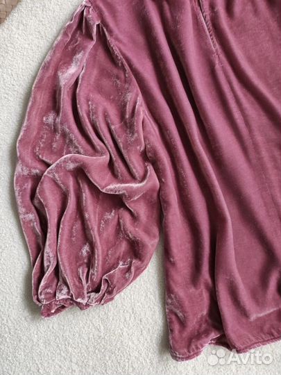 Блузка/кофта шелковый бархат velvet by Graham