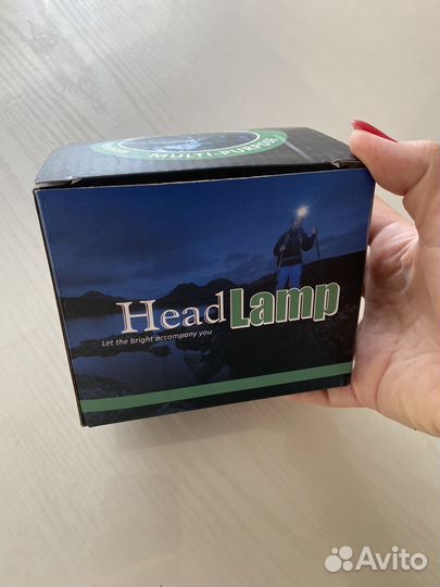 Фонарь налобный