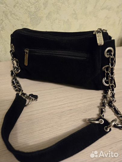 Сумка женская натуральная замша