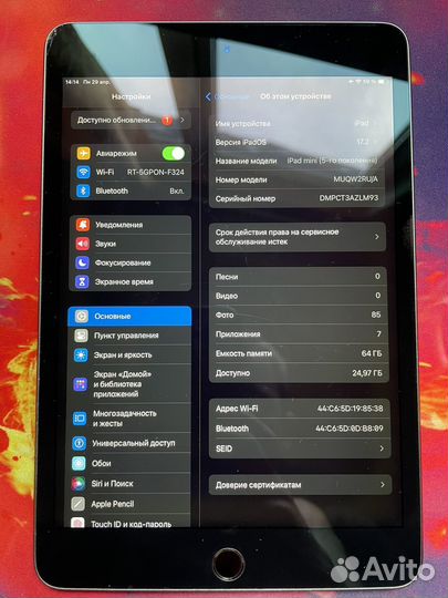 iPad mini 5 64gb