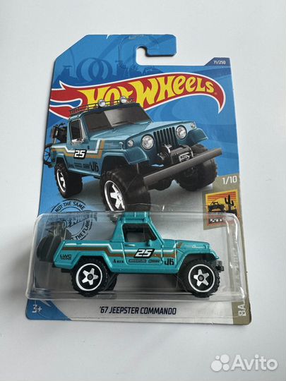 Hot wheels 67 Jeepster Commando / Baja Blazers