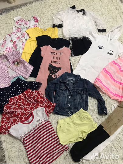 Детские вещи пакетом для девочек